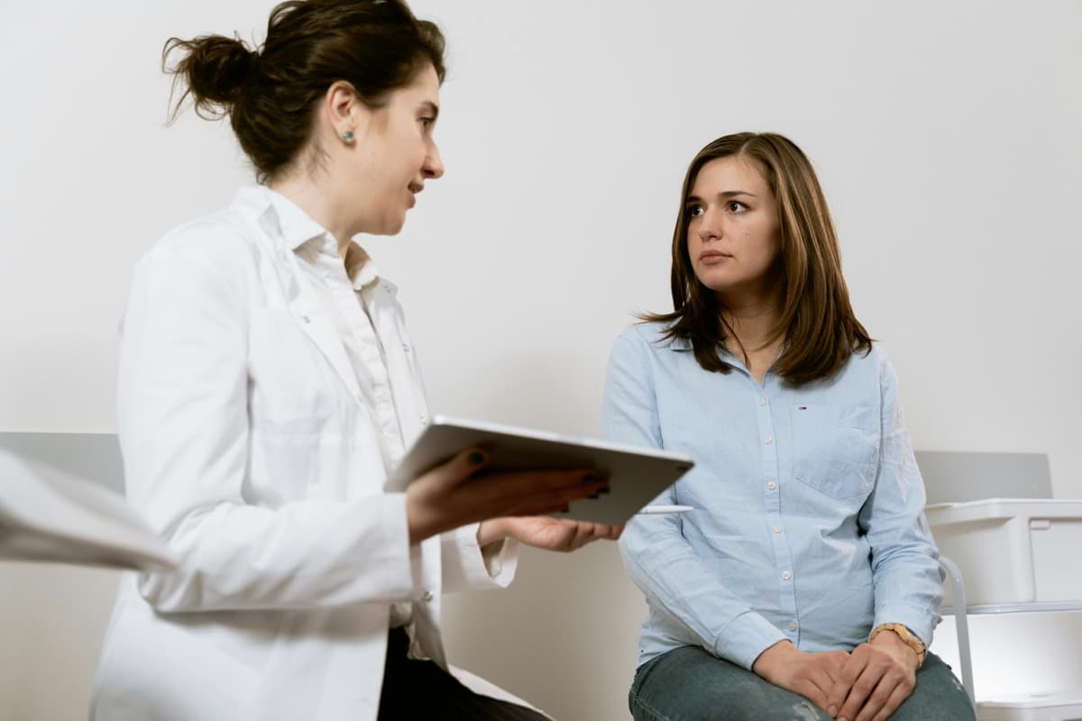Consultation notes and treatment planning at MS Aesthetic Clinic in Warsaw